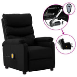 vidaXL Massage Chair Massaging Recliner Sleeper Chair for Elderly Faux Leather-8